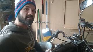 1986 Suzuki Intruder 700 won't start. Hard to start.
