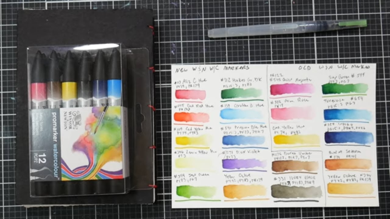 Are they still good? NEW! Winsor Newton ProMarker Watercolor Marker Review  