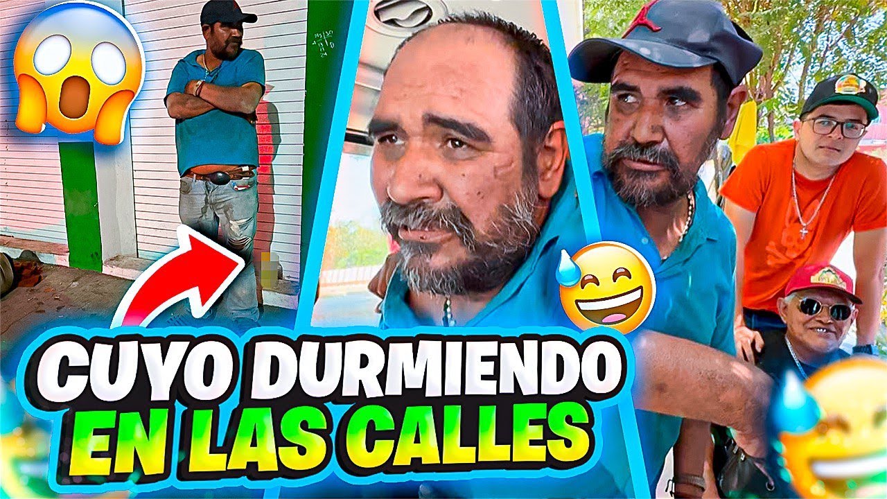 CUYO DUERME EN LAS CALLES Y FUIMOS AL RESCATE