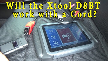 Will the Xtool D8BT work with a Cord?