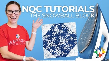 How to Make a Snowball Block Using the Corner Pop Ruler