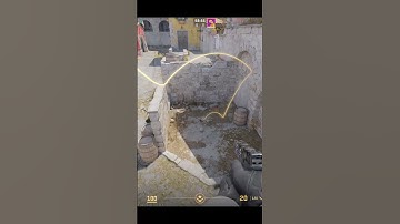 CS2 INFERNO PIT SMOKE FROM ALT MID