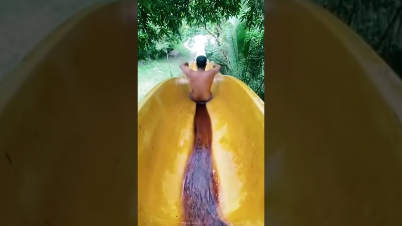 Das Ist Die SCHLIMMSTE Wasserrutsche Der Welt Viral Shorts Comedy