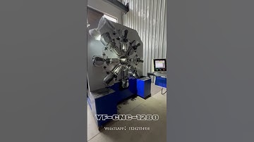 YINFENG YF-CNC-1280 8mm spring forming machine #springmachine #springmachinemanufacturer
