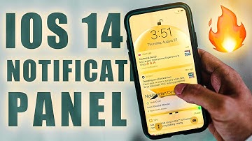 iOS 14 Notification Panel On Any Android // iOS 14 Notification/Control Centre For Android // iOS 14