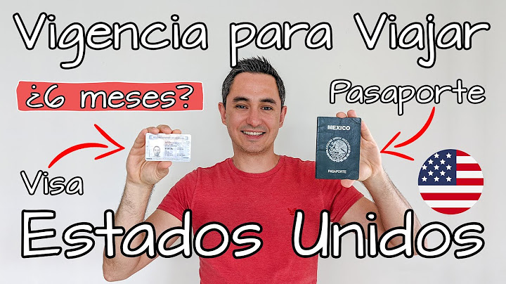 Se vence mi visa americana y pasaporte✅ ¿puedo viajar a Estados Unidos?🛂 Cuánta vigencia debe tener?
