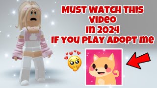 Must watch this video in *2024* if you play Adopt Me 🥺💔