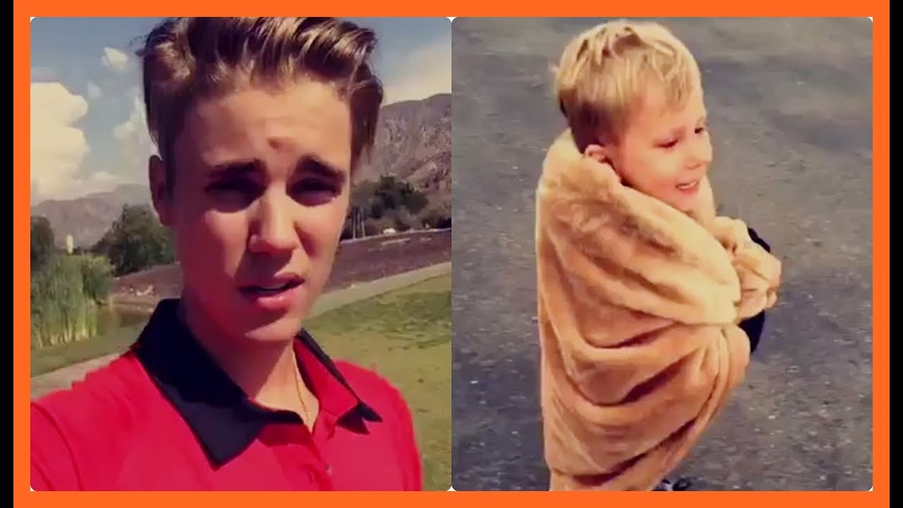 Justin Bieber and Jaxon Bieber (Funny Moments)