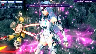 Xenoblade Chronicles 2 - Nia solo with KOS-MOS - Tyrannotitan Kurodil [4:00]