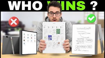 ✅ Top 7 Best E-Ink Tablets for Reading & Note-Taking [2025] ✍️  Remarkable, Kindle, BOOX, Bigme...