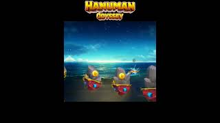 "Hanuman Yatra: Using Isitva &Laghima Powers | Invisibility & Flight Gameplay #hanuman  #hanumanji screenshot 1