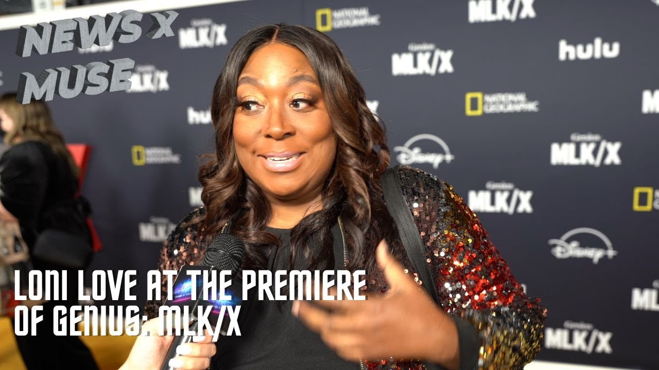 Loni Love at the Premiere of Genius: MLK/X - YouTube