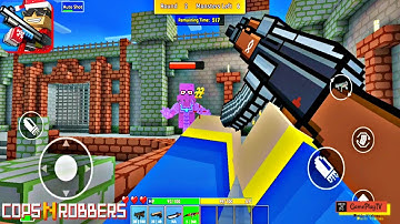Cops N Robbers - 3D Pixel Craft Gun Shooting Games | Part 3 ZOMBI MODE | Android IOS HD