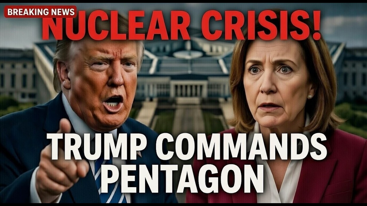 JUST NOW: Trump Orders Pentagon to Test Nuclear Weapons — Military Policy Chaos!