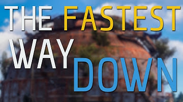 THE FASTEST WAY DOWN from the DOME in ONLY 9 SECONDS - Rust - ReSalted