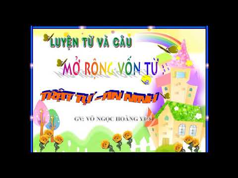 Luyện từ và câu: Trật tự an ninh - Lớp 5 Tuần 24