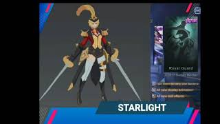 Upcoming New Starlight Skin Fanny Member Desember 2018 Mobile Legends Bang Bang