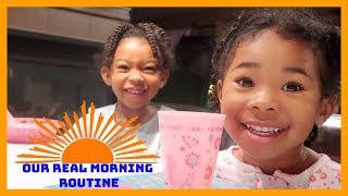 Our Real Morning Routine Sekora And Sefari
