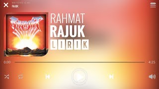 Rahmat - Rajuk [Lirik]