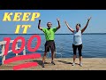 KEEP IT 100 Workout 🎈100th YouTube Video!