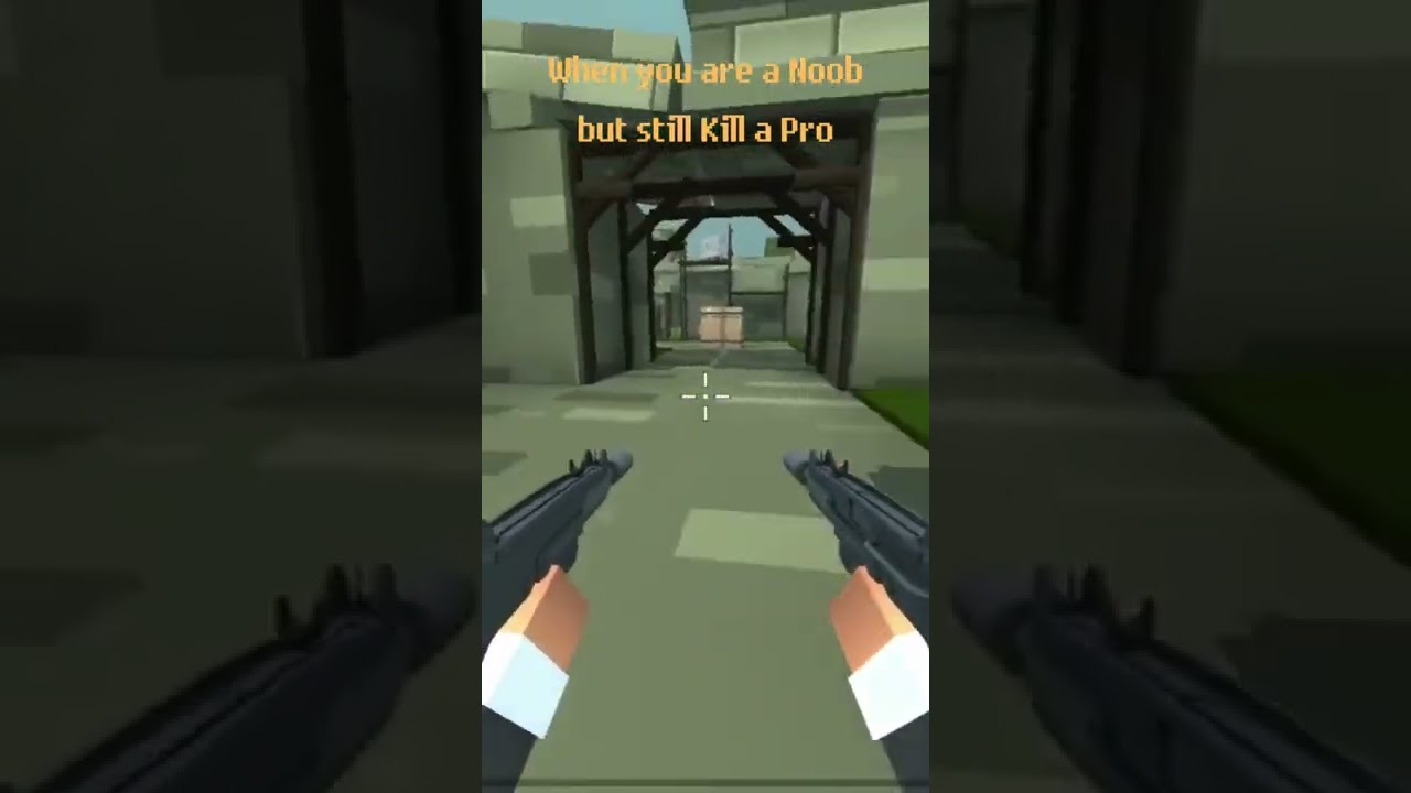 When you are a Noob but still Kill a Pro