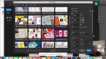 Creating and Saving Documents in InDesign