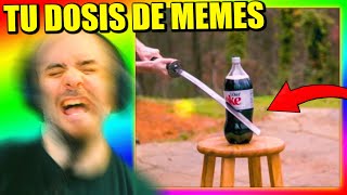 KATANA LEGENDARIA MILENARIA Vs BOTELLA DE COKE COLA - SI TE RÍES... MEME PERD0NAS #1160