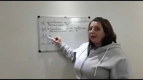 Como justificar a Acentuacao?