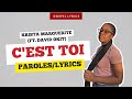 Krista marguerite ft david okit  cest toi paroles