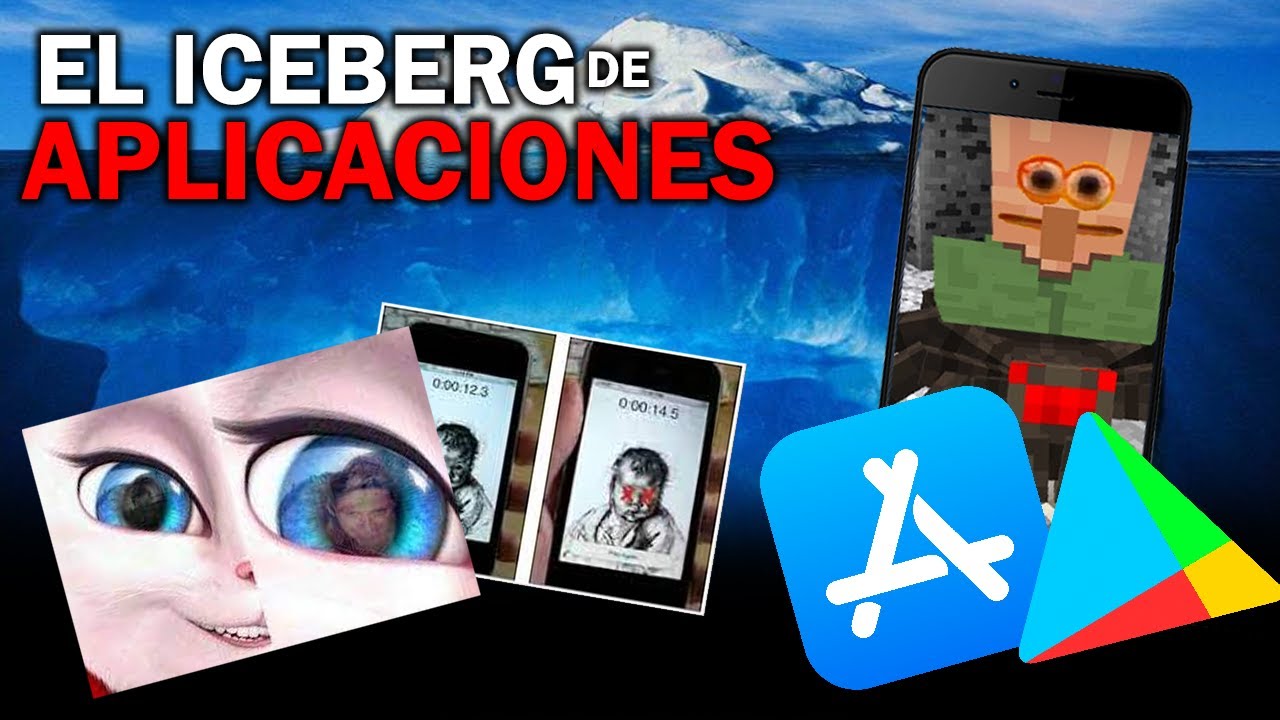 EL ICEBERG DE APLICACIONES Y JUEGOS DE PLAYSTORE Y APPSTORE