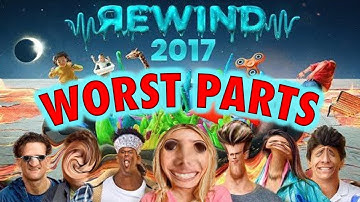 YouTube Rewind 2017 but only the bad parts