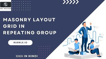 Learn How To Use Masonry Grid System in Repeating Group (In Hindi) #bubble #nocode