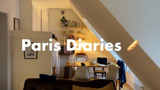 🇫🇷 PARIS VLOG ep.2 | paris airbnb🚪, saint-ouen flea market, Emily in Paris travel 👣