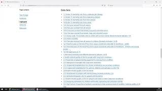 Spotlight Dataset 15: NHS Outcomes Framework