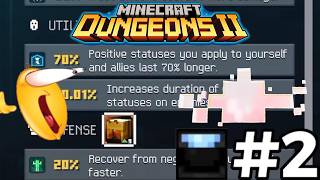 This Helmet Does WHAT!? (Minecraft Dungeons 2 Initial Reaction 2/2)