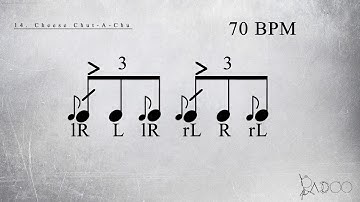 Hybrid Rudiments #14/128 14. Cheese Chut A Chu
