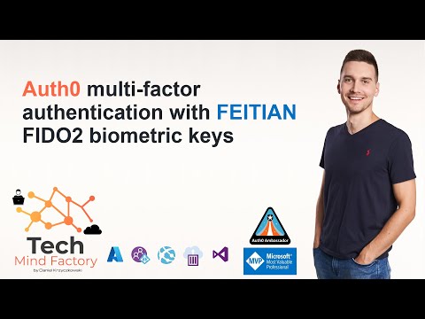 Auth0 MFA with FEITIAN FIDO2 biometric key