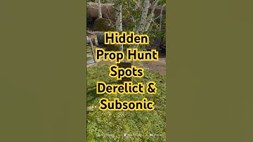 Hidden Prop Hunt Spots (Derelict/Subsonic) - Black Ops 6