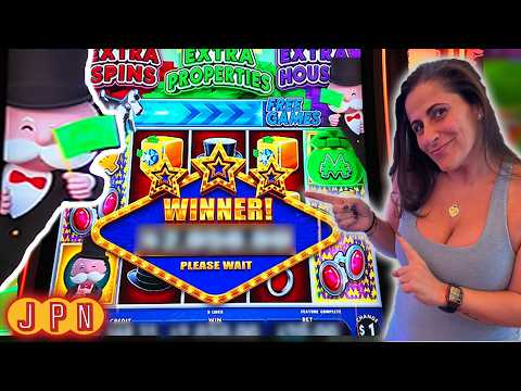 ANOTHER Monopoly JackPot continuing this amazing Slot session!