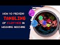 Detangle clothes in washing machine #washingmachine