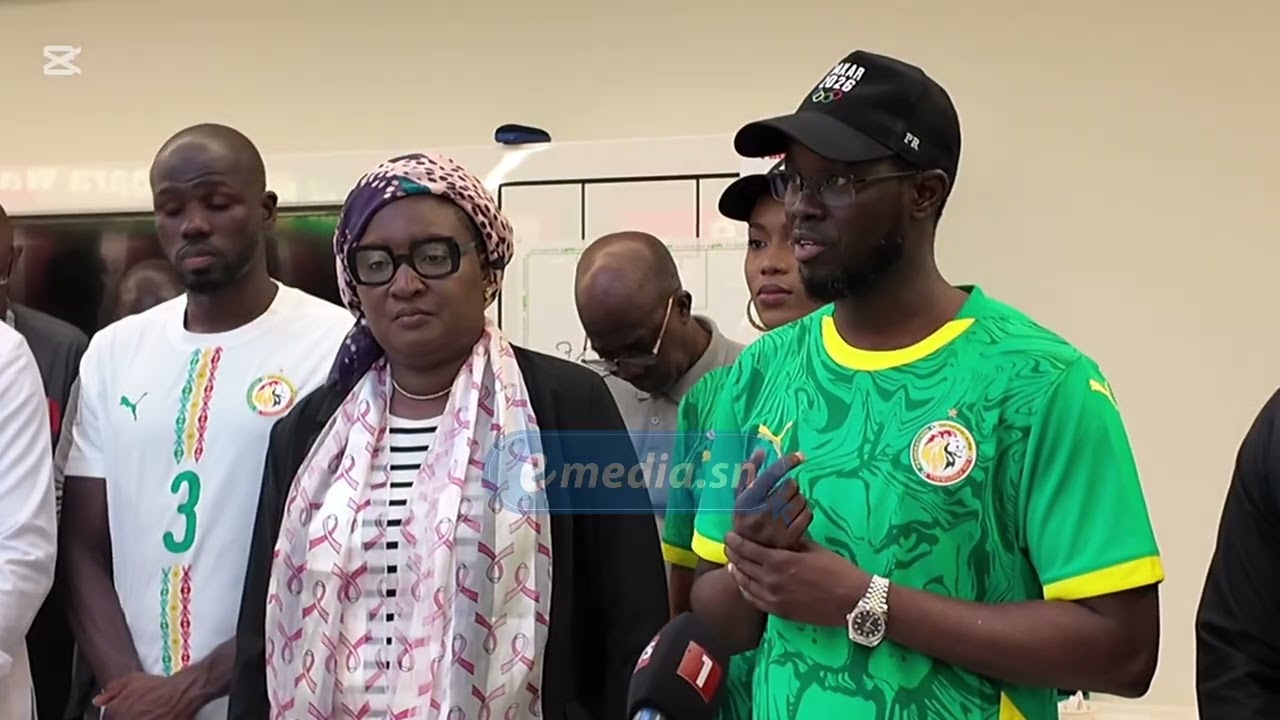 Le président Diomaye Faye partage la joie des Lions après leur qualification