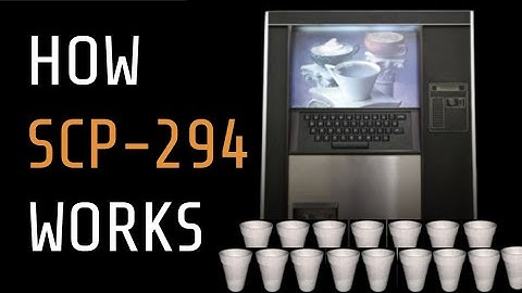 The Peculiar Code Behind SCP-294 (and how to add your own drinks!) - SCP: Containment Breach