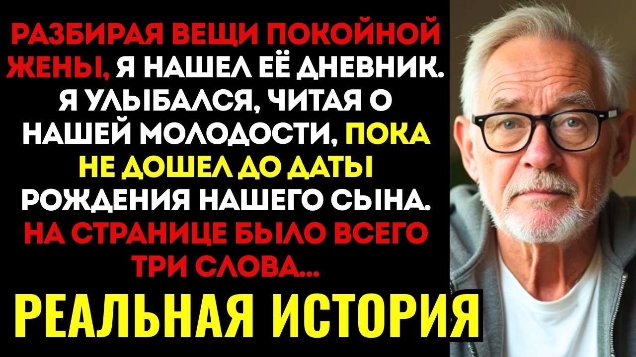 ИСТОРИЯ ДО СЛЕЗ! Я нашел тайный дневник покойной жены, и моя жизнь рухнула, когда я прочел о СЫНЕ