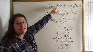 Alg. 2 Unit 10 Lesson 5 : Logarithmic Equations