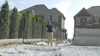 Segmental Retaining Wall Construction - Steps