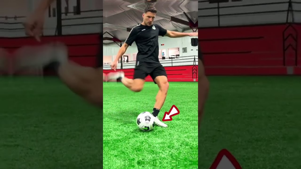 Soccer Power Shot Tutorial How To Kick The Ball With Football
