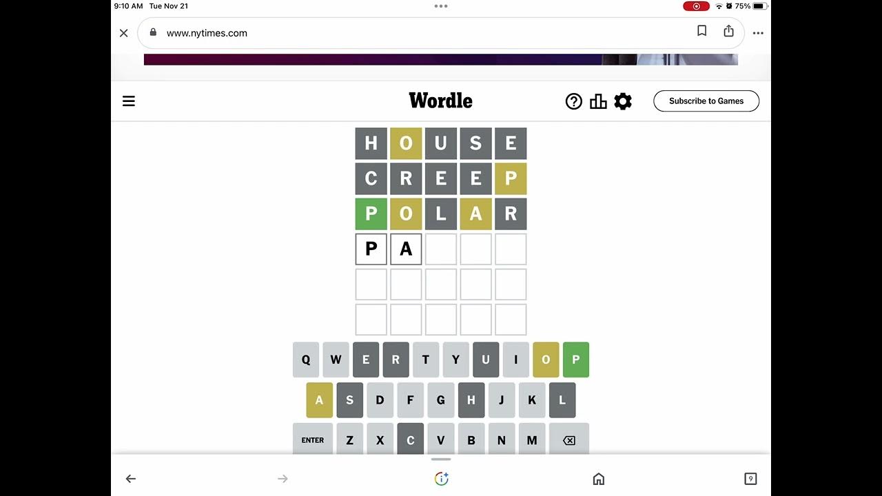 I got so close to losing todays wordle YouTube