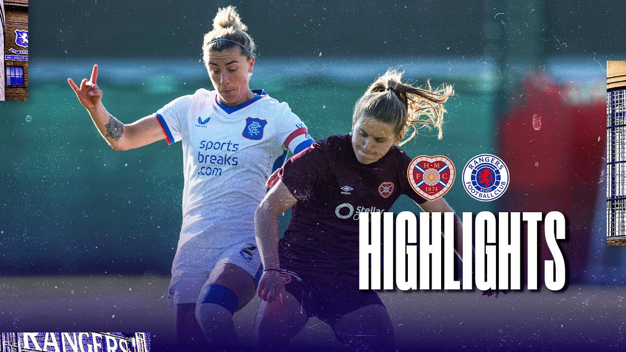 HIGHLIGHTS | Heart of Midlothian v Rangers Women | 15 May 2025