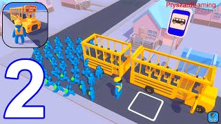 School Driver - Gameplay Walkthrough Part 2 School Bus Upgrade (iOS,Android)
