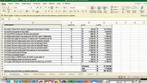 Sparen Sie Zeit und Geld mit dem Plumber's Quotes and Invoice Spreadsheet